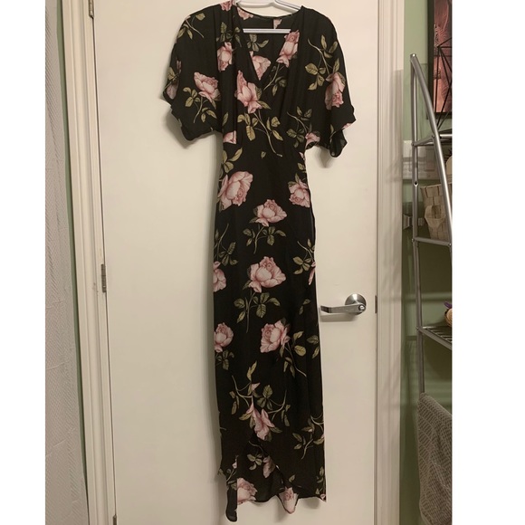 Floral flowy chiffon dress - Picture 1 of 4